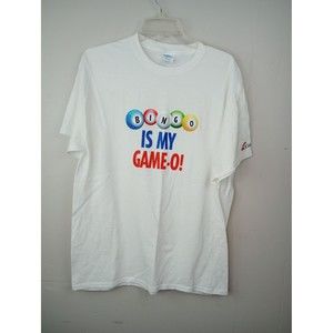 Carnival Cruise Line Bingo Is My Game-O Lucky Bingo Shirt Large